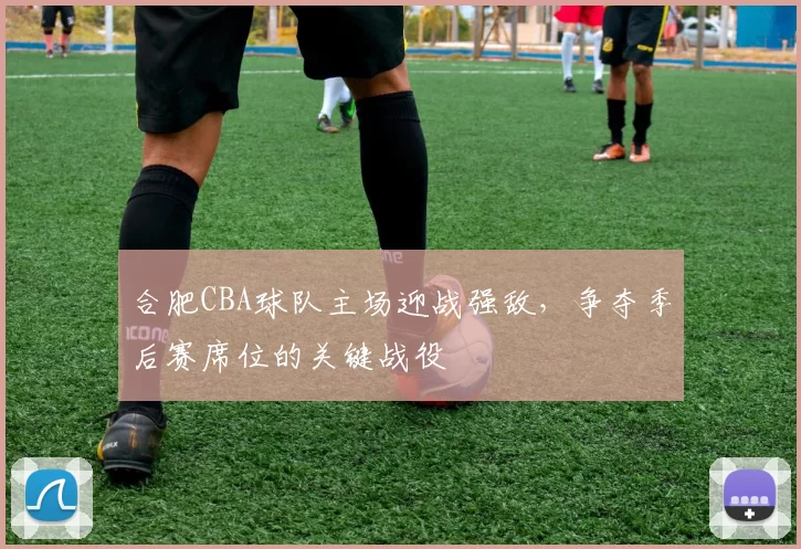 合肥CBA球队主场迎战强敌，争夺季后赛席位的关键战役