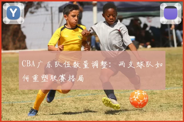 CBA广东队伍数量调整：两支球队如何重塑联赛格局