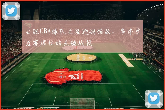 合肥CBA球队主场迎战强敌，争夺季后赛席位的关键战役