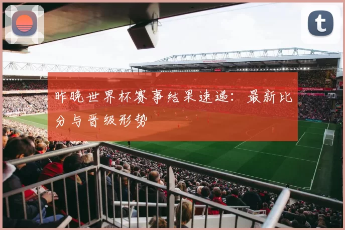 昨晚世界杯赛事结果速递：最新比分与晋级形势