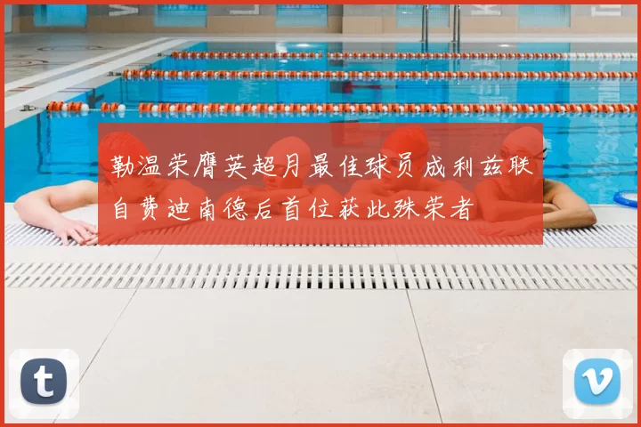 勒温荣膺英超月最佳球员成利兹联自费迪南德后首位获此殊荣者
